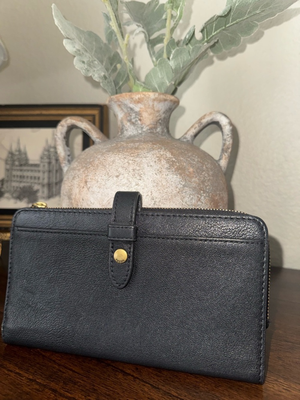Black Fossil wallet